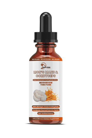 Lion’s Mane & Cordyceps Mushroom Tincture