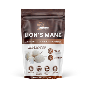 Lion’s Mane Organic Mushroom Powder