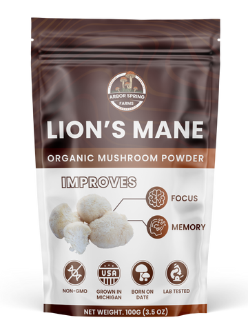Lion’s Mane Organic Mushroom Powder