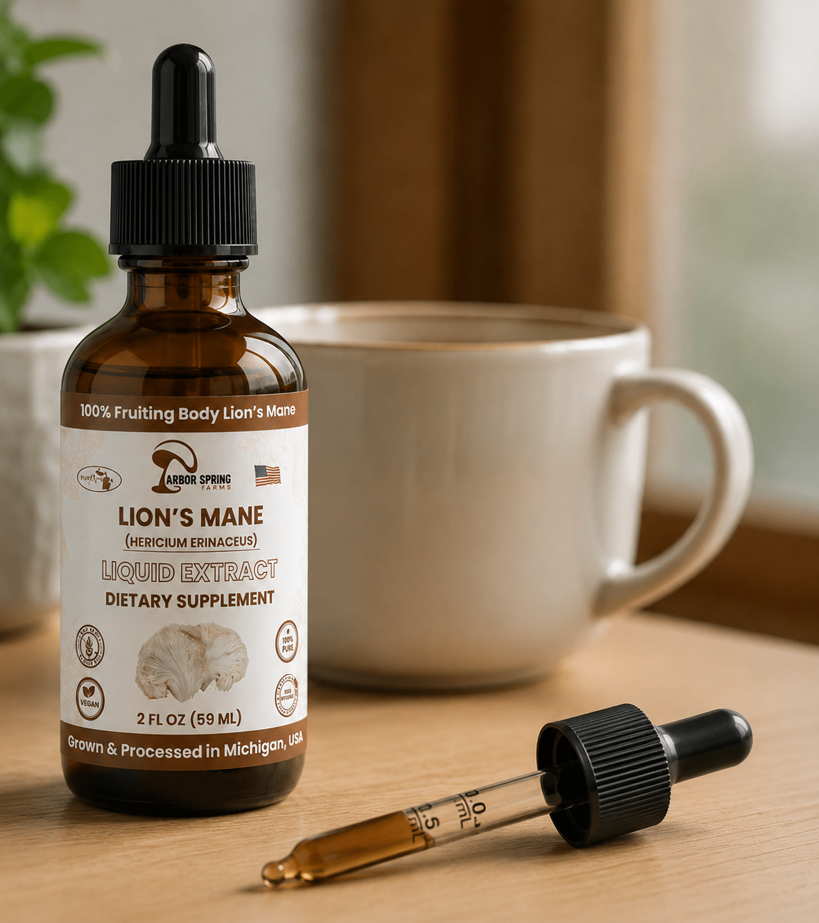Lion's Mane Mushroom Tincture