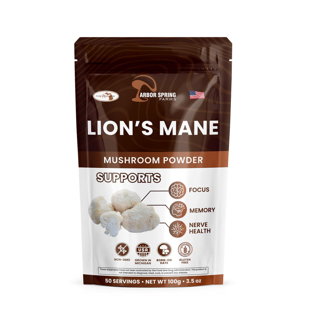 Lion’s Mane Mushroom Powder