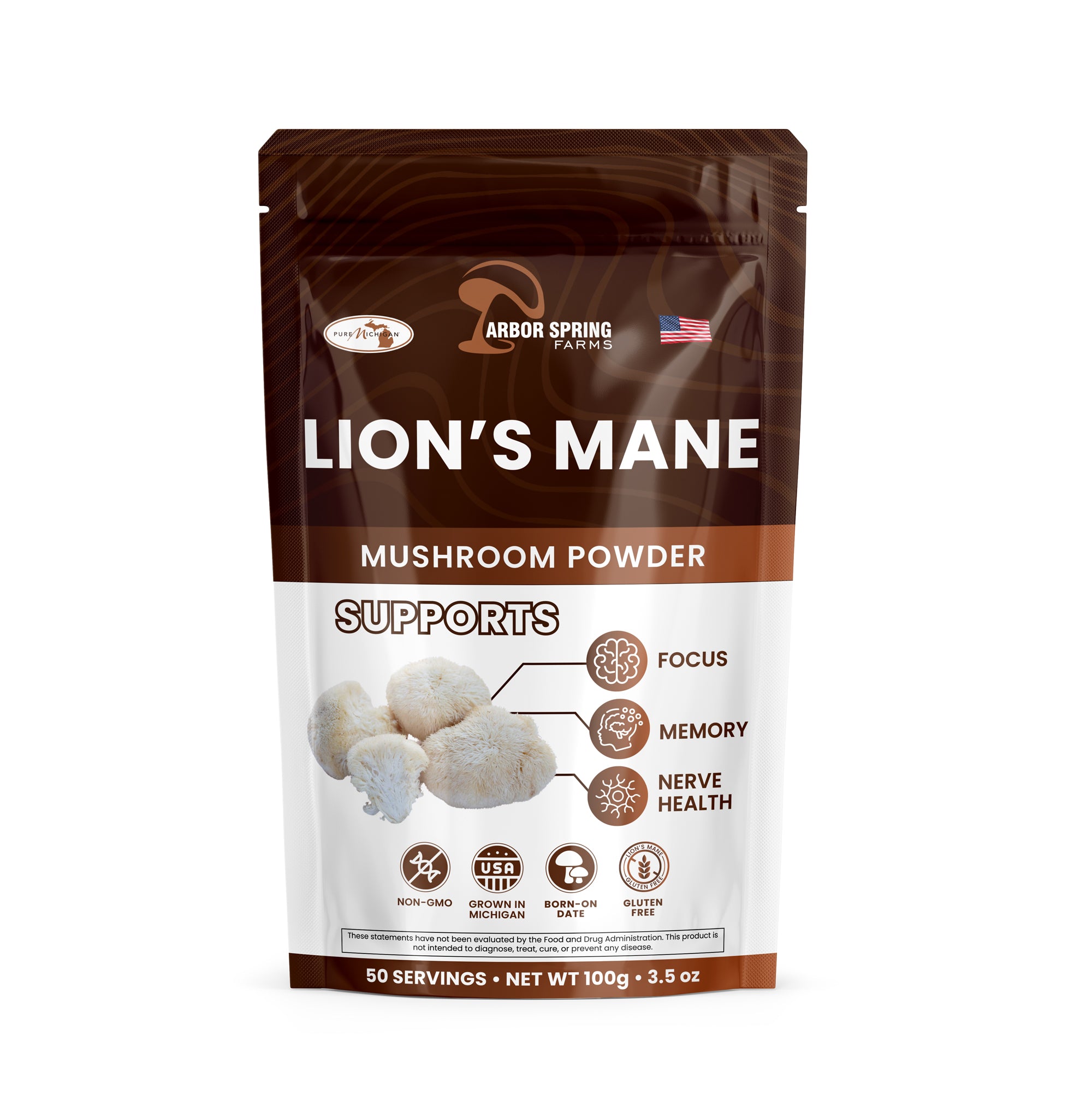 Lion’s Mane Mushroom Powder