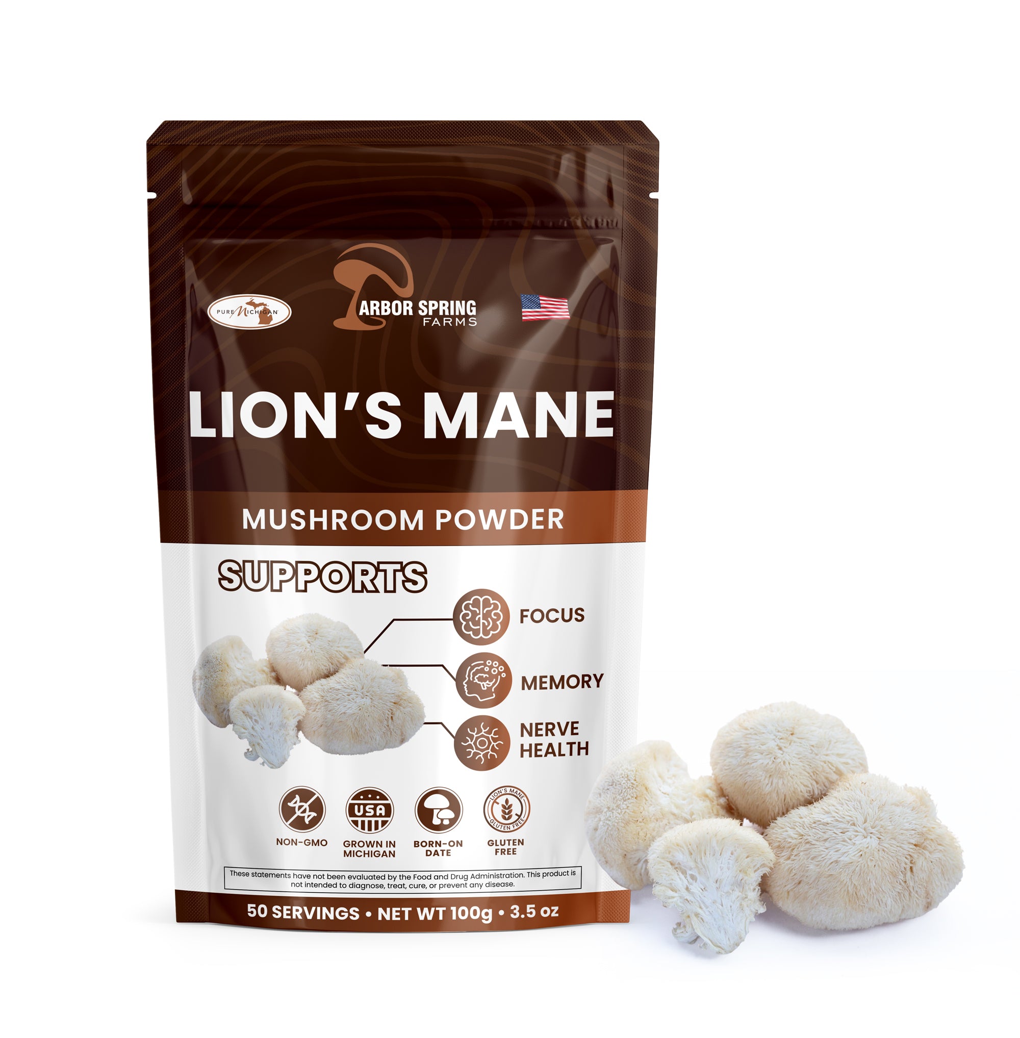 Lion’s Mane Mushroom Powder