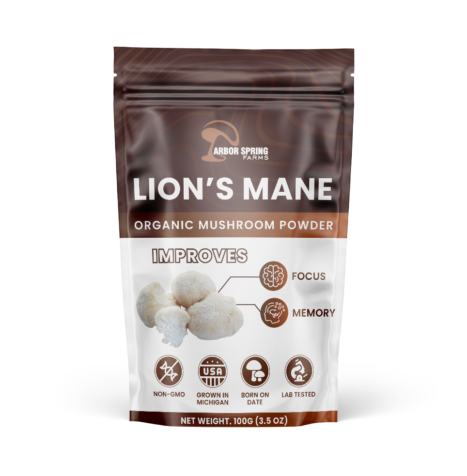 Lion’s Mane Organic Mushroom Powder