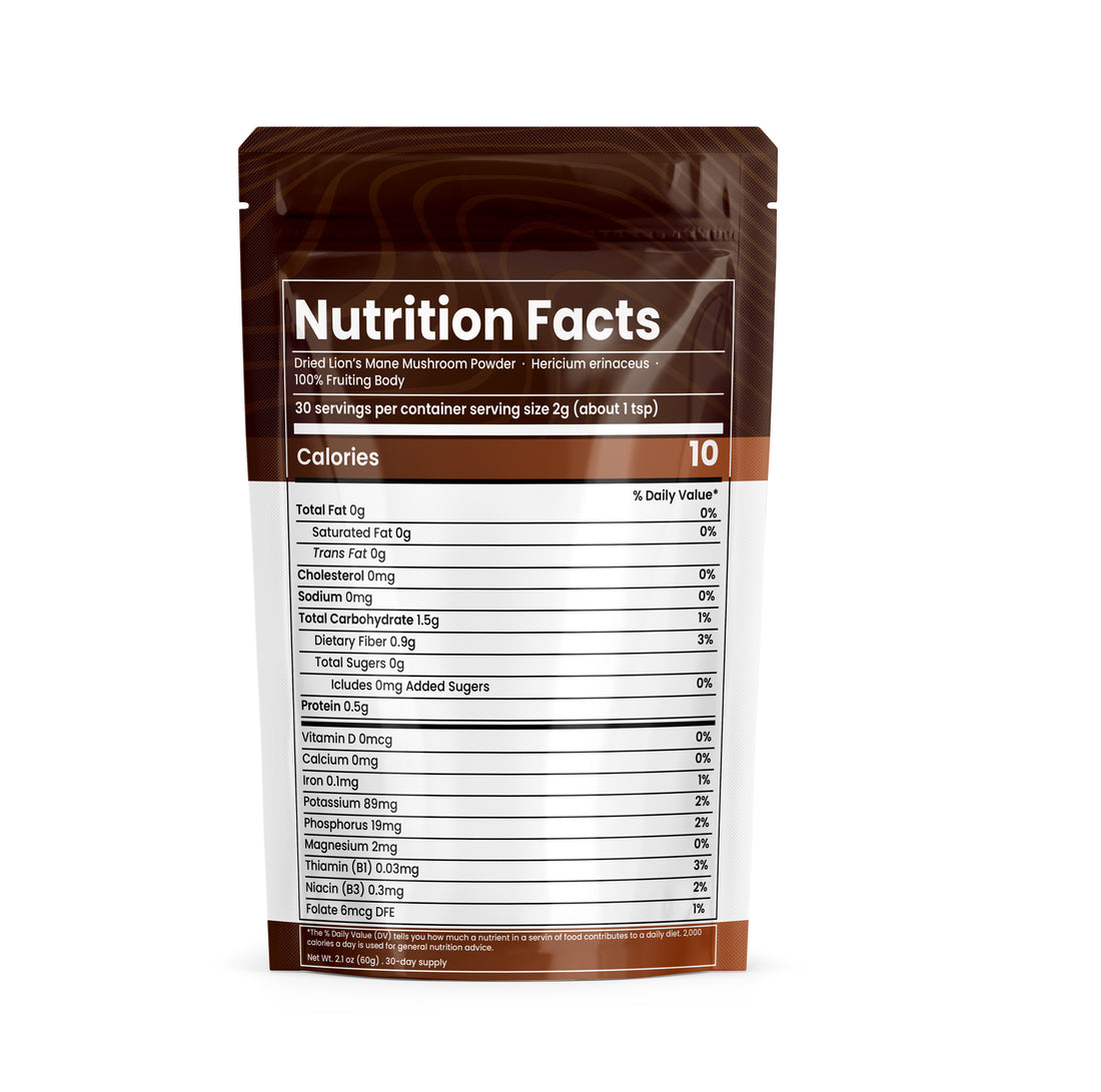 Lion’s Mane Mushroom Powder