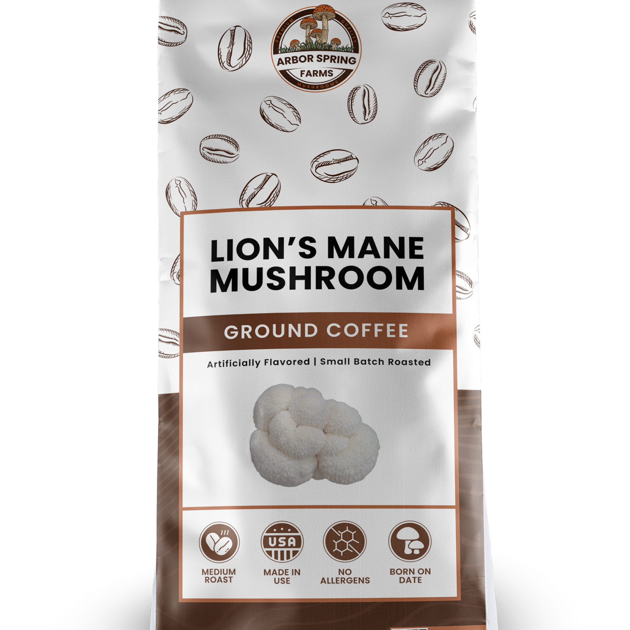 Lion's Mane - Toasted Coconut - Ground Coffee