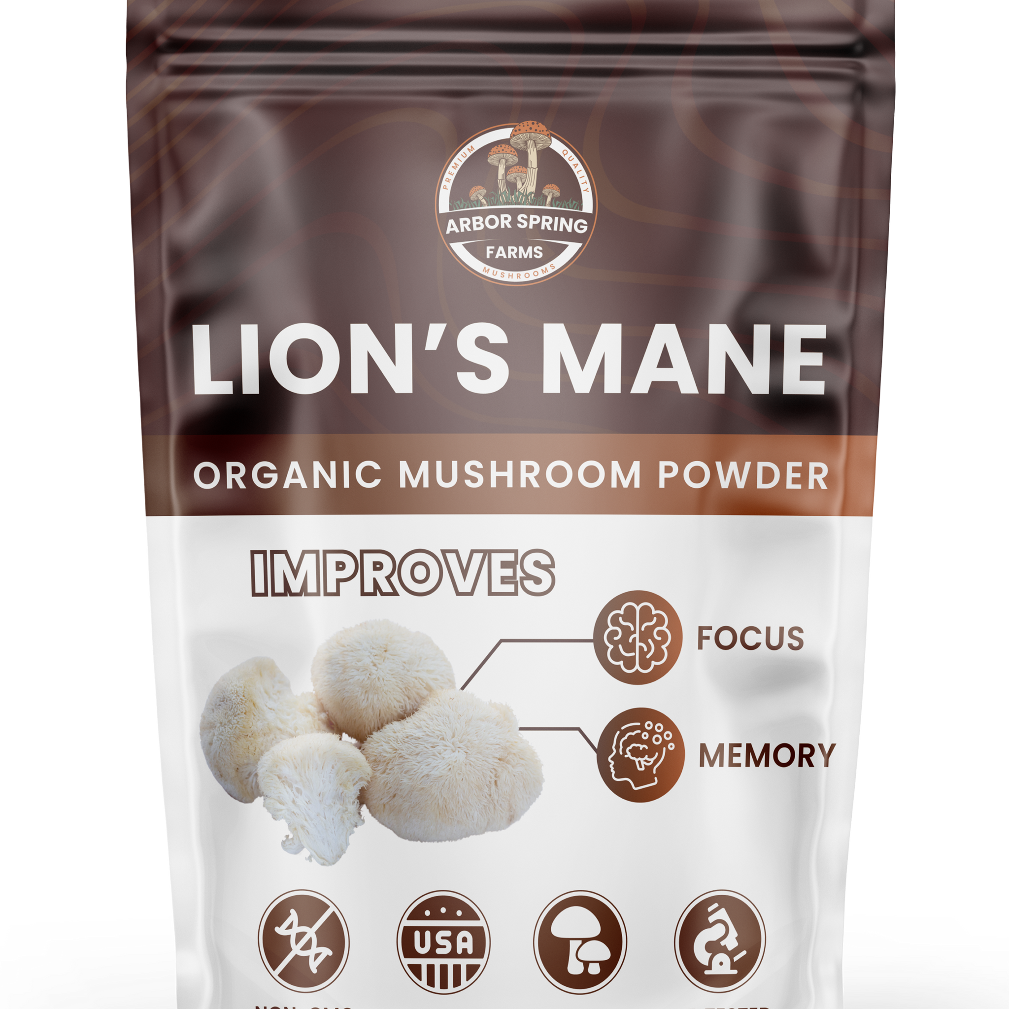 Lion’s Mane Organic Mushroom Powder