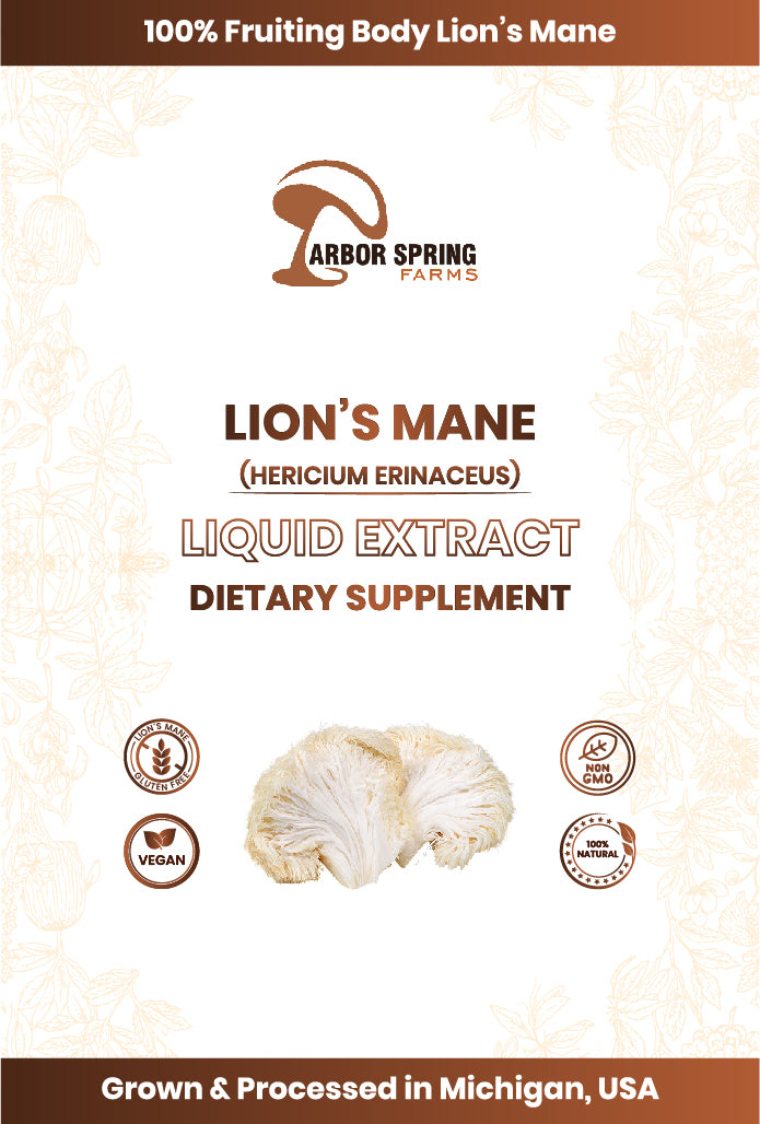Lion's Mane Mushroom Tincture